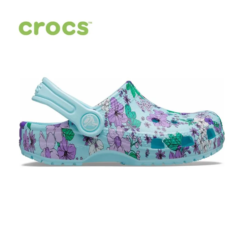 CROCS Classic Floral Clog PS KIDS | Мать и ребенок