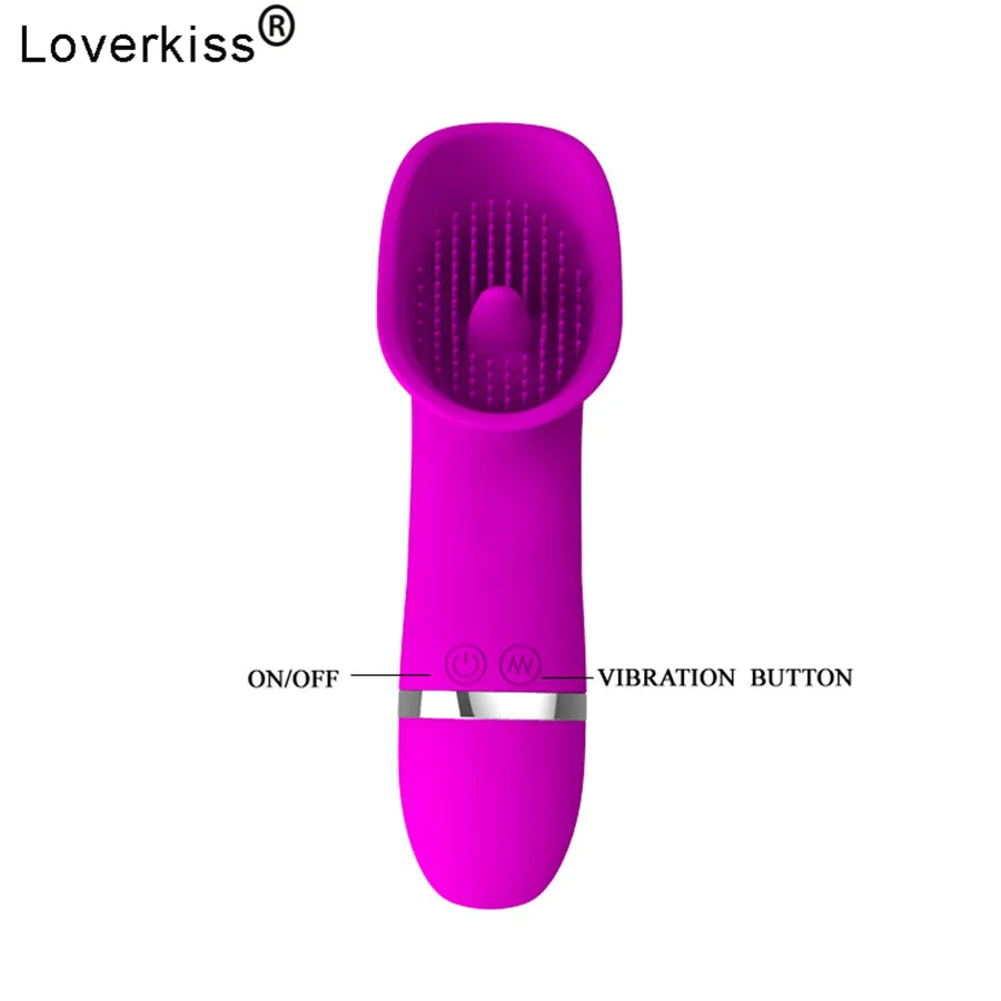 Вибратор Loverkiss 30 колебаний для массажа беззвучный вибратор стимуляции клитора