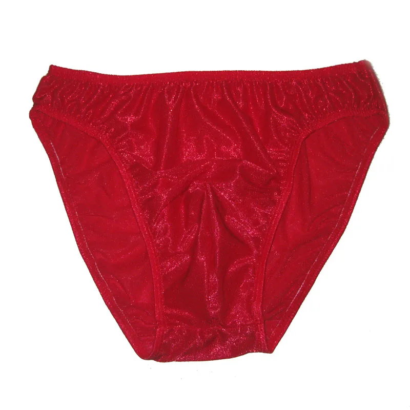 

High-end Sissy Mens Underwear Transparent Shiny Male Cool Sexy U Convex Pouch Briefs Gay Underwear Tanga