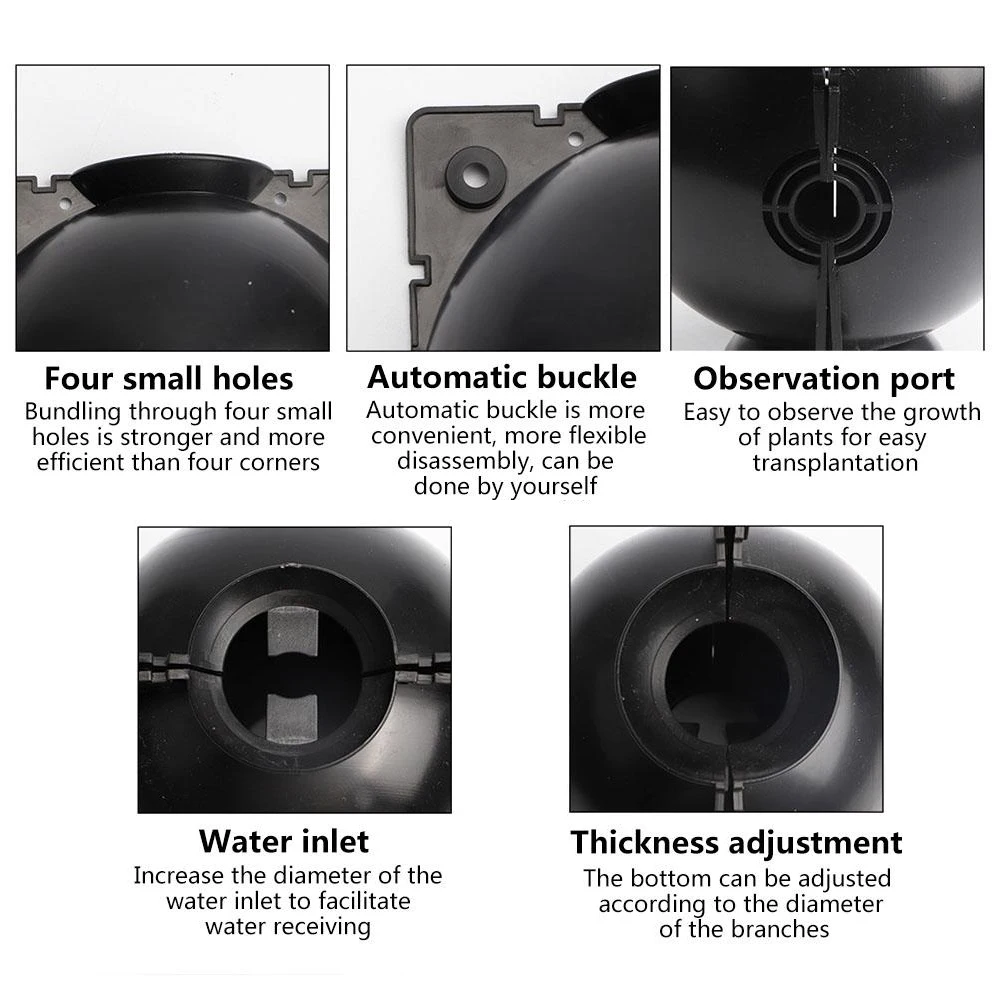 5 шт. завод укоренения мяч & 20 штук Кабельные стяжки распространения Коробка