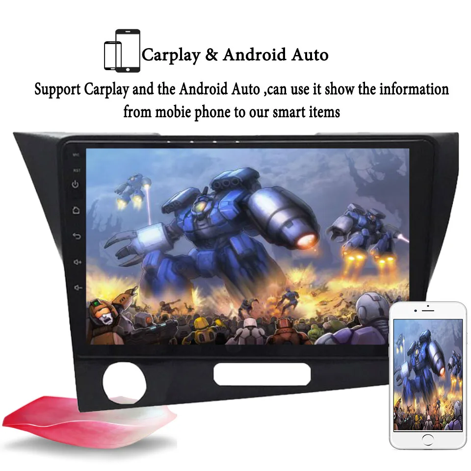 9-дюймовый Android 10 для Honda CRZ CR-Z 2010-2016 Автомобильное радио Автомотиво DVD Мультимедиа-плеер Авто Стерео GPS Навигация.