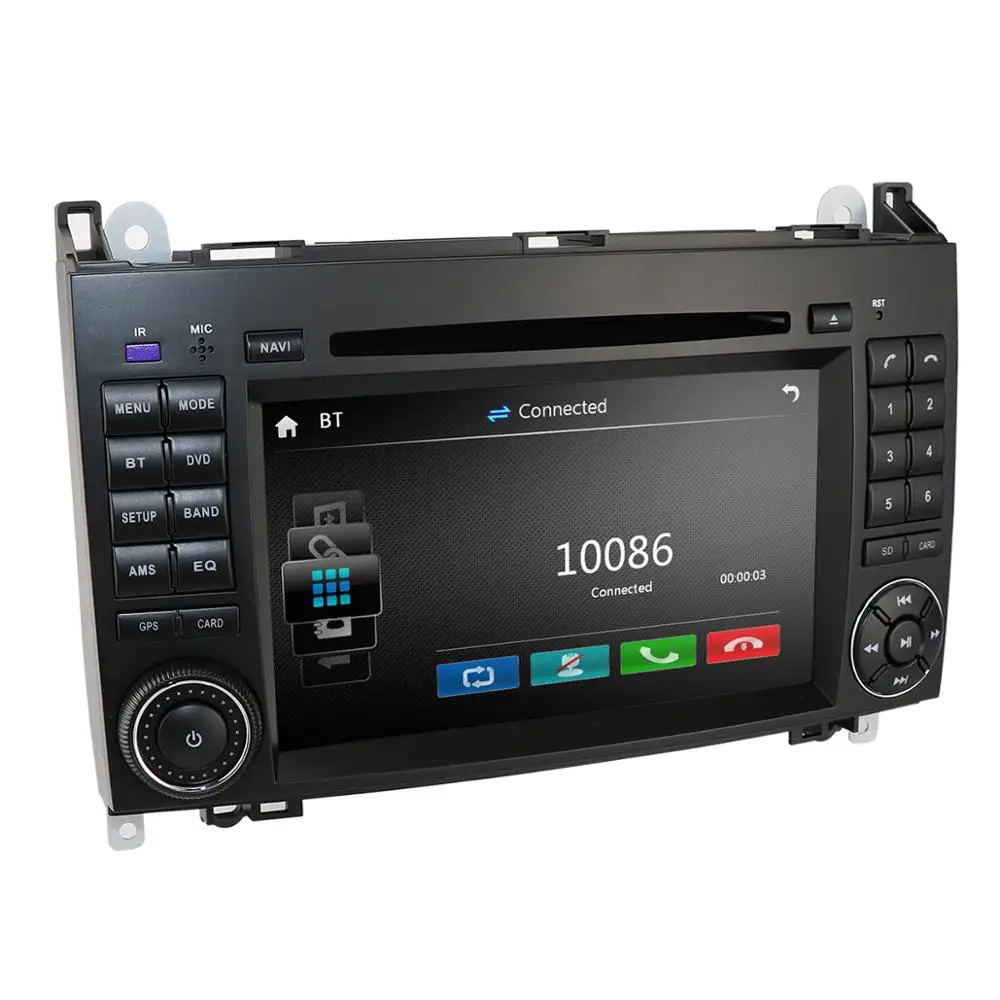 2 din автомобильное радио для машины DVD мультимедиа Mercedes Benz B200 A B Class W169 W245 Viano Vito W639