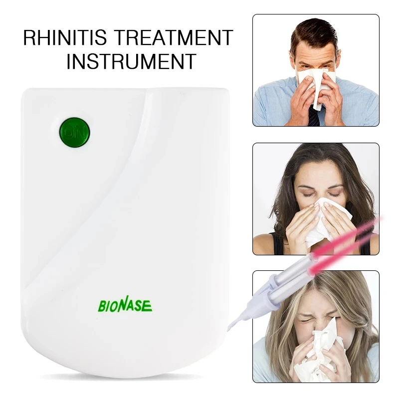 

Nose Rhinitis Sinusitis Cure Therapy Massage Hay fever Low Frequency Pulse Laser Nose Health Care Machine
