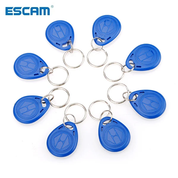 ESCAM 1 шт. 125 кГц RFID проксимити-идентификатор Токен-бирка брелки для ключей брелок