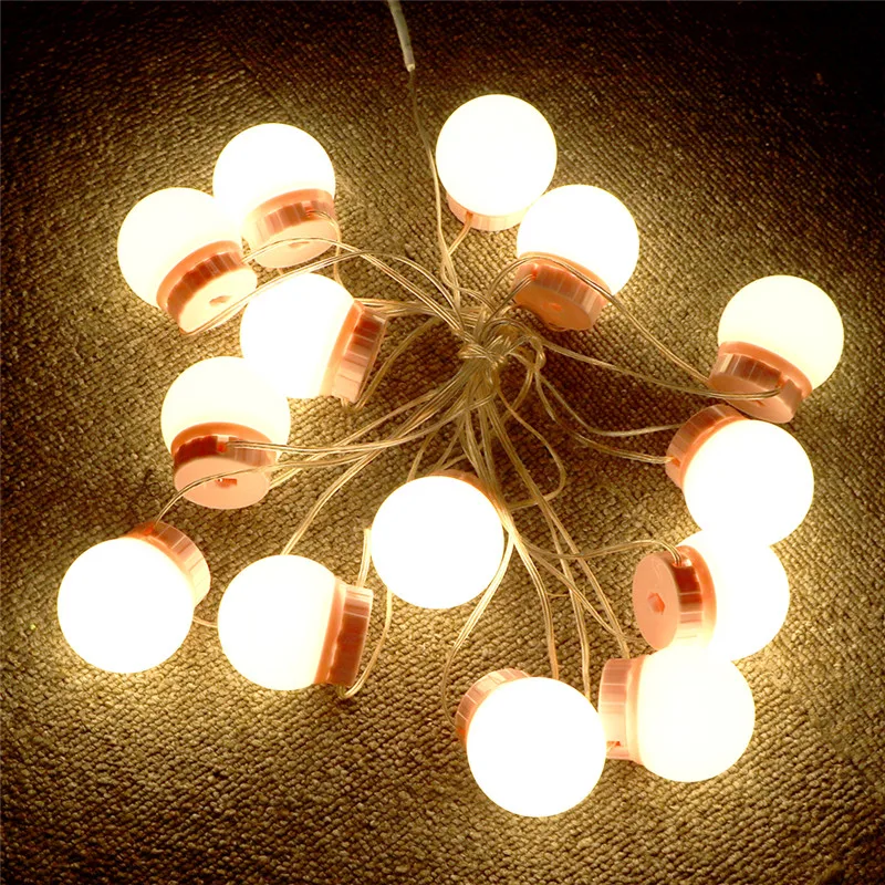 Косметическое зеркало 10 лампы светодиодный светильник Комплект зарядка через USB