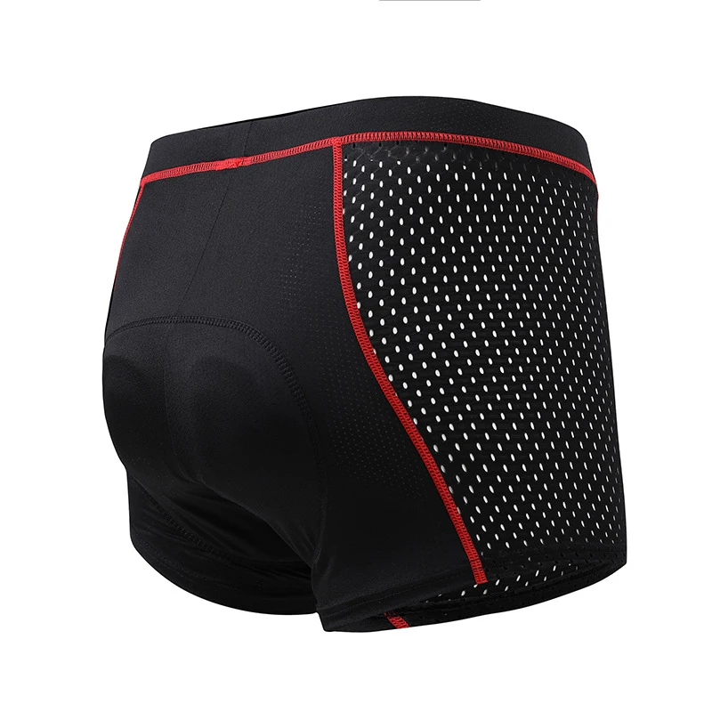 

Men's Cycling Briefs Printed Silicone Cushion Cycling Pants Breathable and Quick-Drying Cycling Jersey