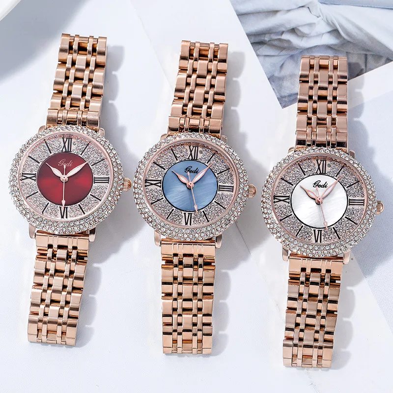 Watch female fashion simple waterproof quartz starry watch enlarge