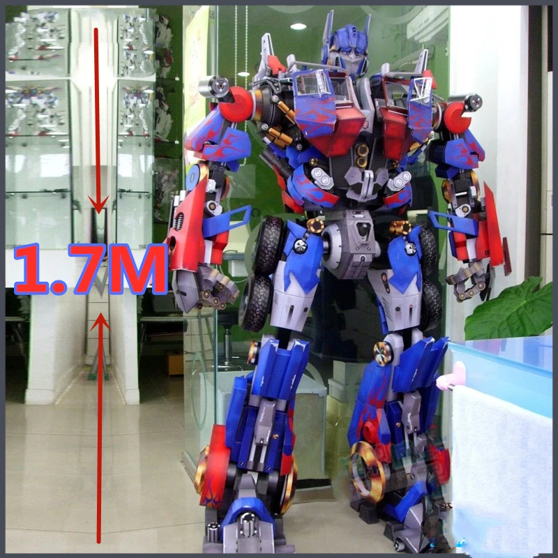 Машинка-трансформер из аниме-бумаги роботы экшн-фигурки прайм-Бумажная модель