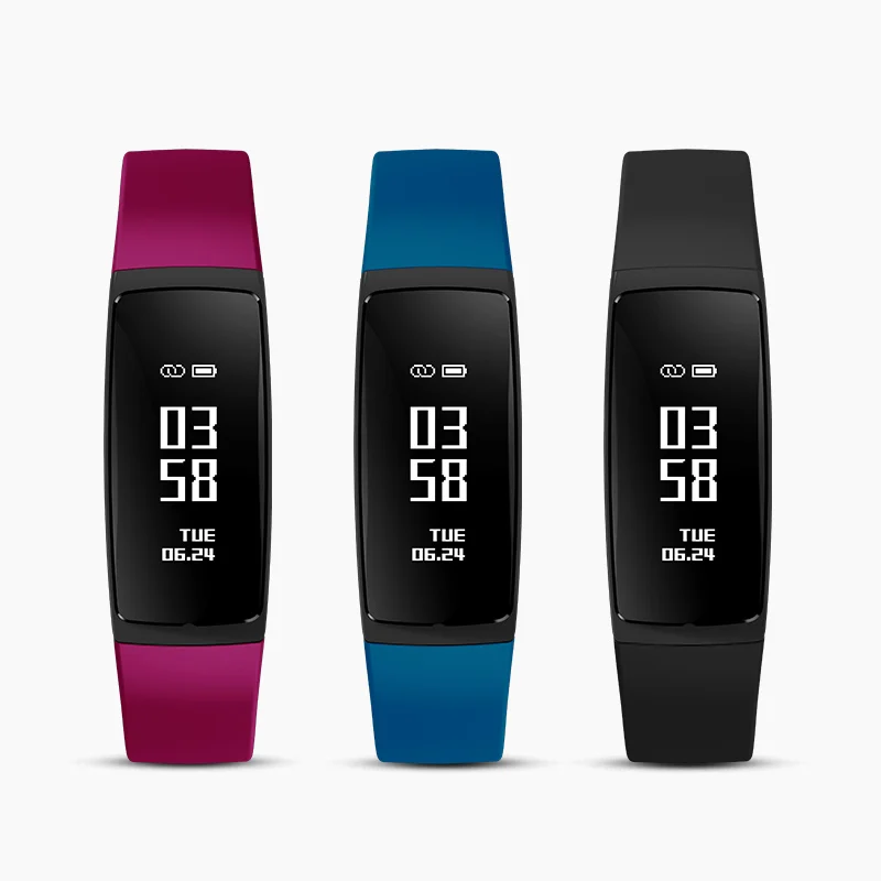 V07 умный Браслет кровяное давление Шагомер монитор сердечного ритма Смарт