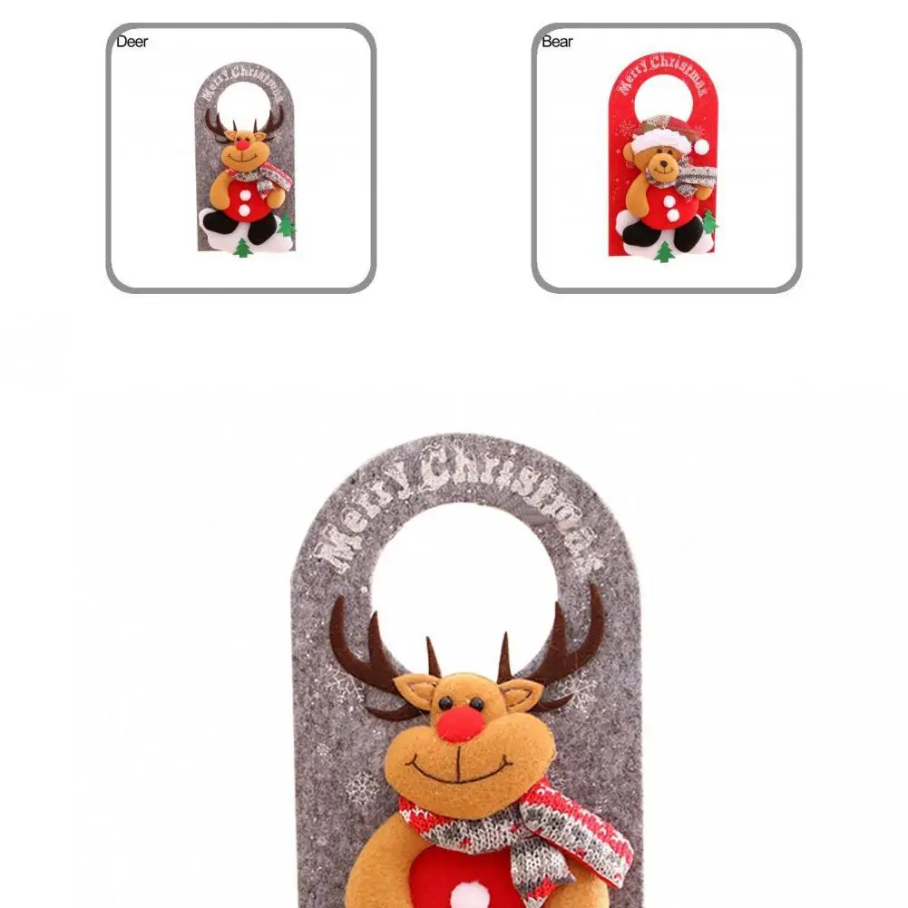

Delicate Eye-catching Wide Application Christmas Door Sign for Gifts
