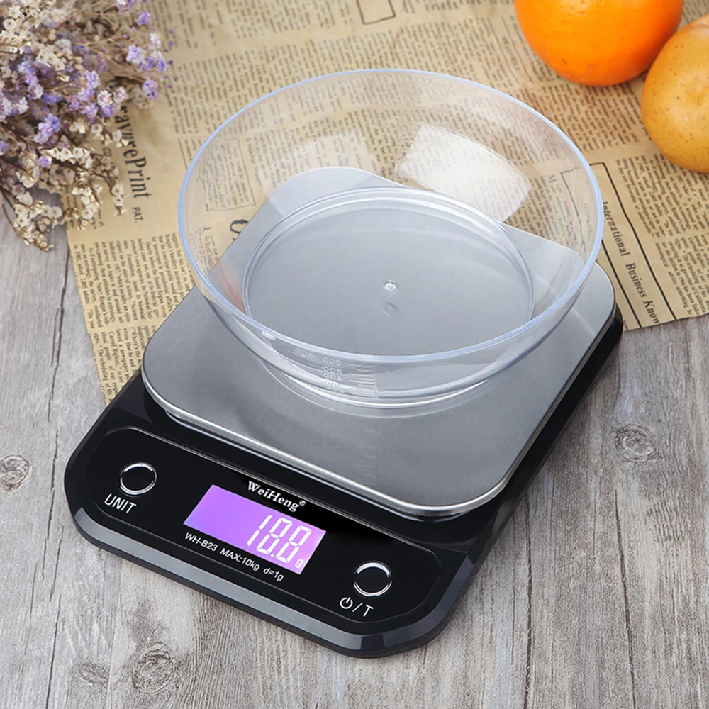 

10 кг/1 г Цифровая пищевая диета почтовая Кухня цифровые весы электронные