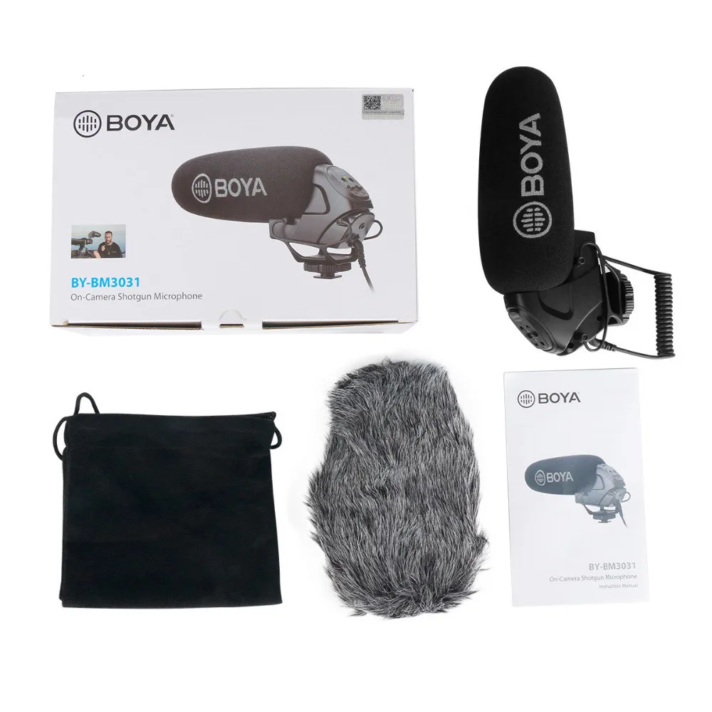 BOYA BY-BM3031 суперкардиоидный конденсатор интервью емкостный микрофон камера видео микрофон для Canon Nikon sony DSLR видеокамеры