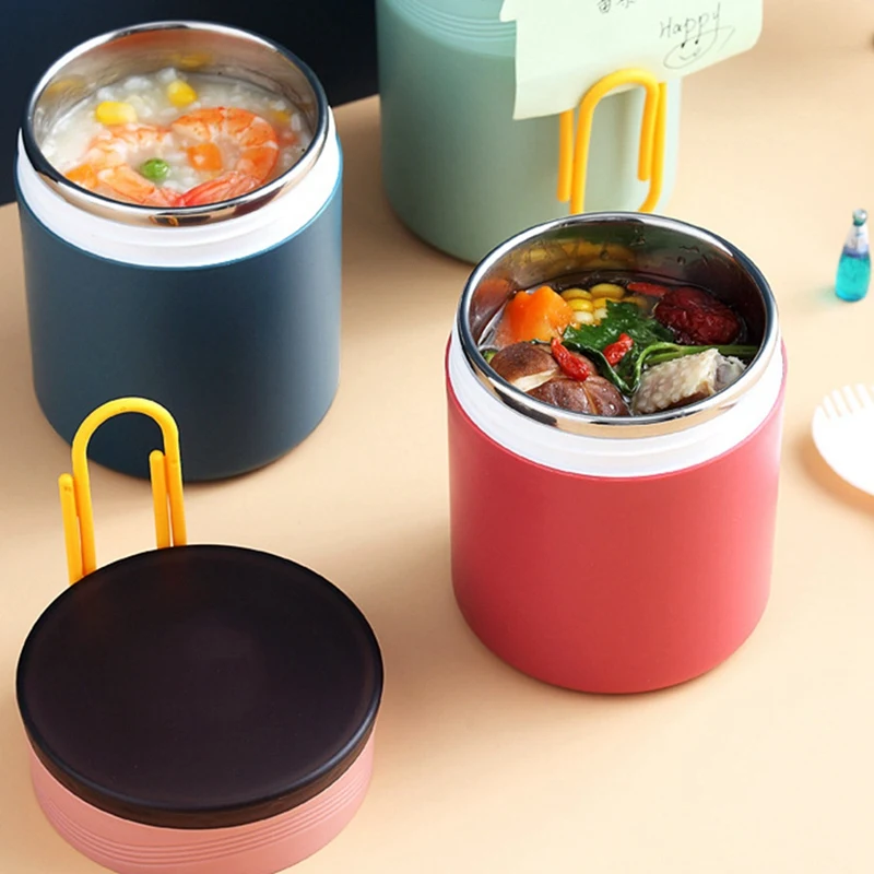450 мл Нержавеющая сталь Еда термос для Кулинария детей контейнеры супа Горячая