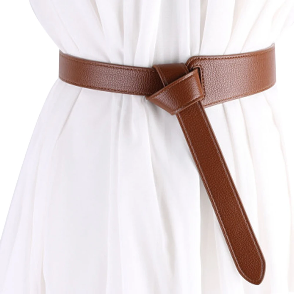 Модный женский ремень для женщин с красным бантом дизайнерские тонкие джинсы из