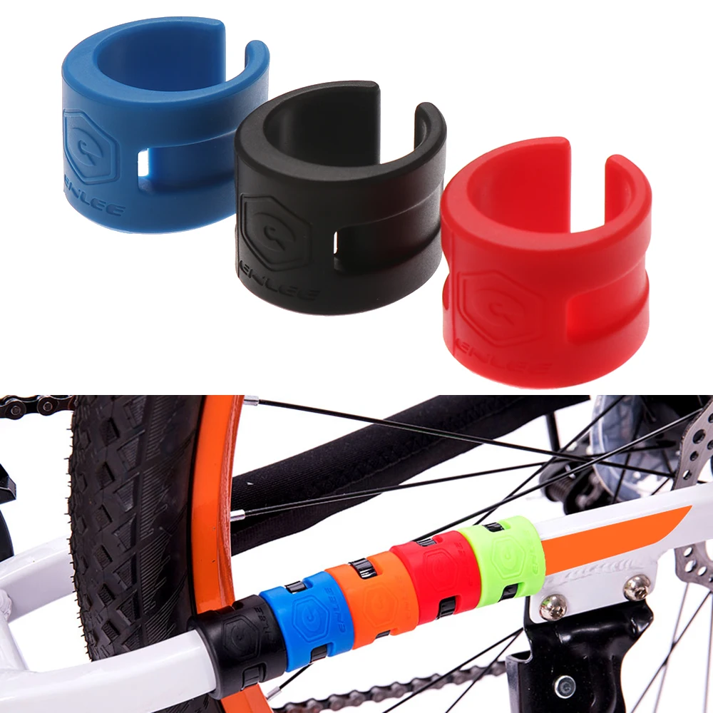 1 шт. резиновое защитное кольцо наклейка на цепь велосипеда|Защитное