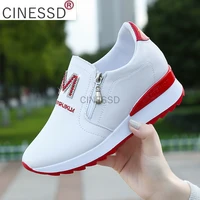2022 new women wedges casual shoes woman height increasing breathable women sneakers flats trainers shoes platform sneakers