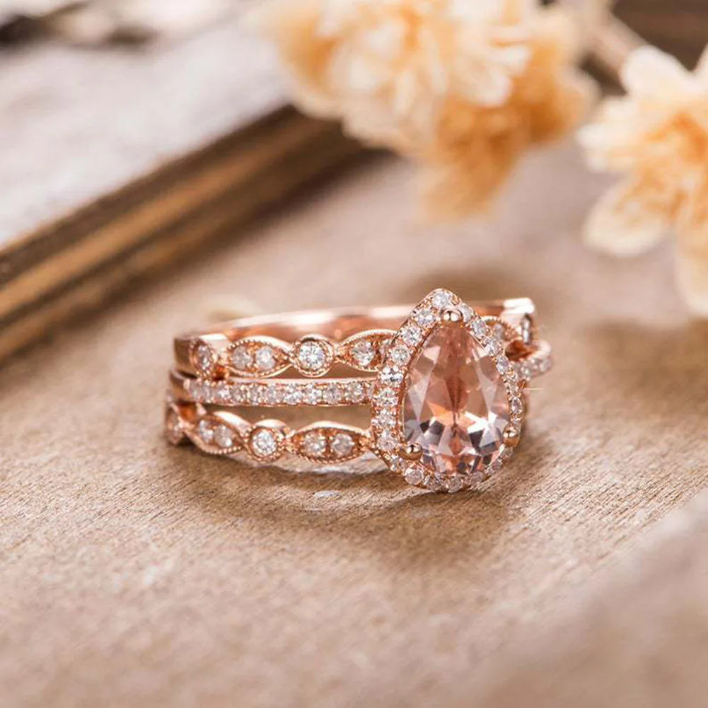 3 шт./компл. женские украшения в форме груши | Украшения и аксессуары