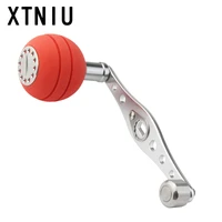 xtniu 85mm hole fishing handle eva knob length 110mm handle fishing reel tool for water drop drum wheel fishing reel
