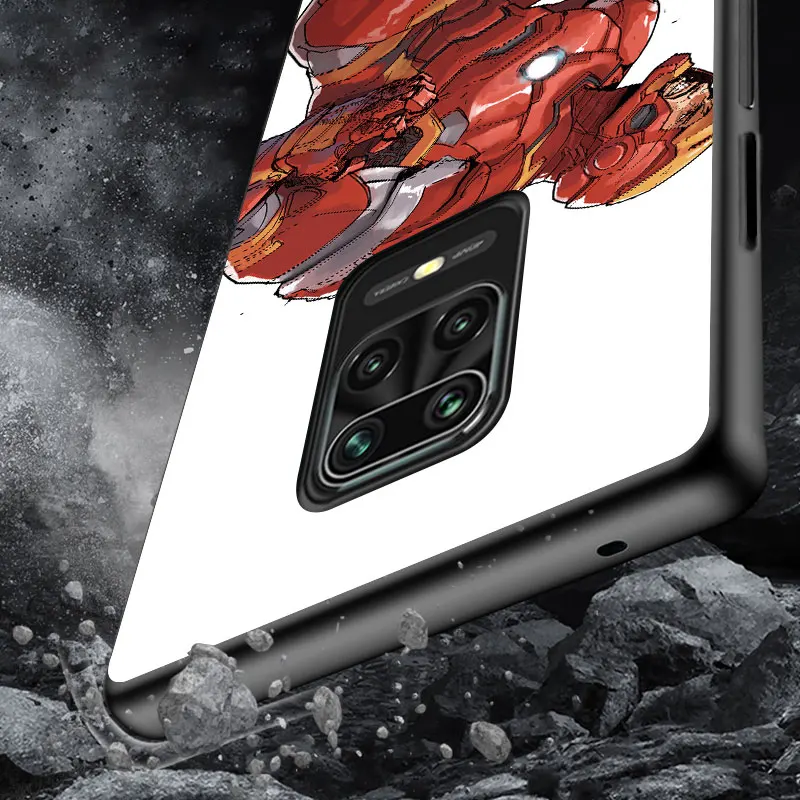 

hot Marvel Iron Man for Xiaomi Redmi Note 10 10S 9T 9 9S 8 8T 7 7S 6 5A 5 4X 4 Pro Max TPU Prime Phone Case