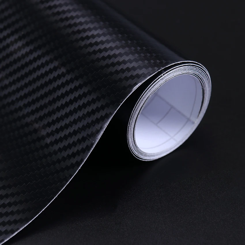 

150X10CM Car Styling Wrap High Gloss 5D Carbon Fiber Vinyl Film Car Stickers Waterproof Auto Vehicle Detailing Accessories