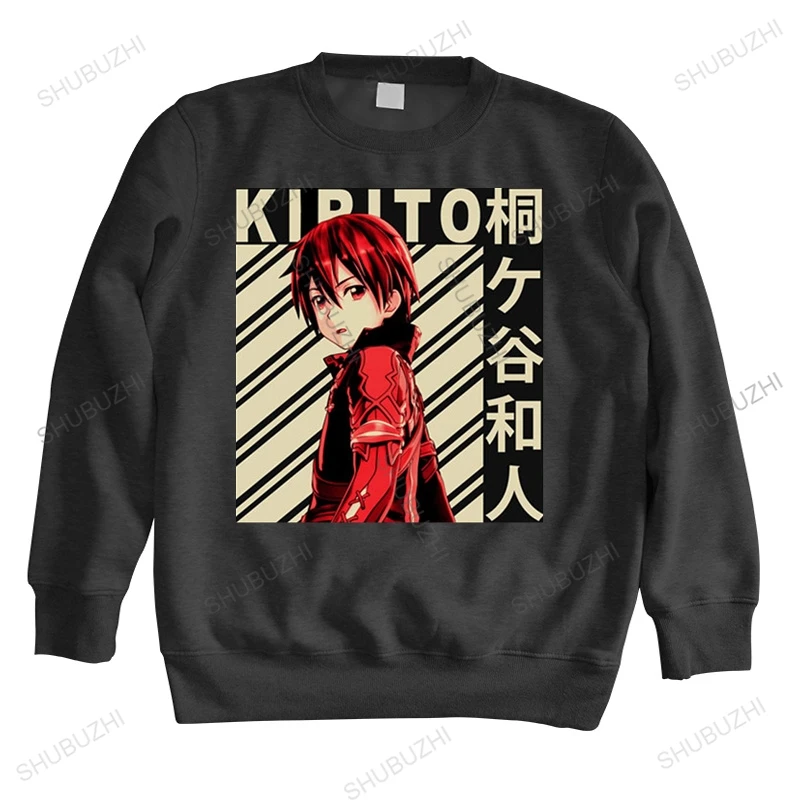 

Новинка, модная аниме художественная толстовка с изображением меча онлайн, мужская толстовка с изображением аниме, мужские весенне-осенние...