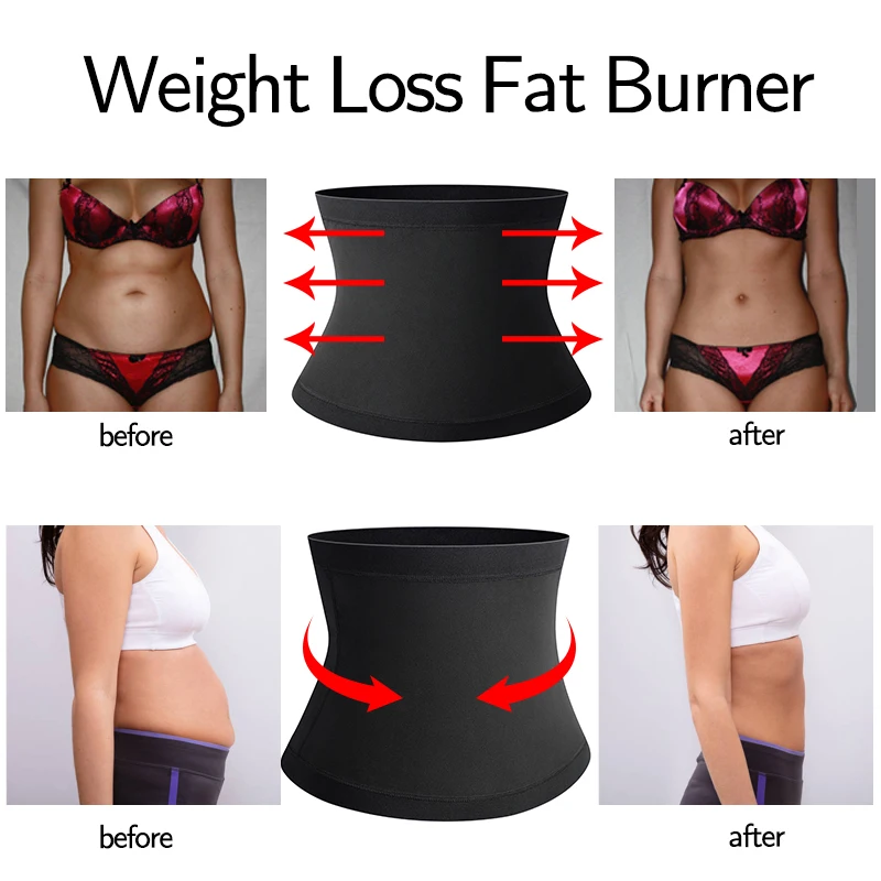 

Waist Trimmer Sweat Fat Cellulite Body Slimming Shaper For Women Exercise Wrap Belt Sports Yoga Practice Bodybuilding Belt