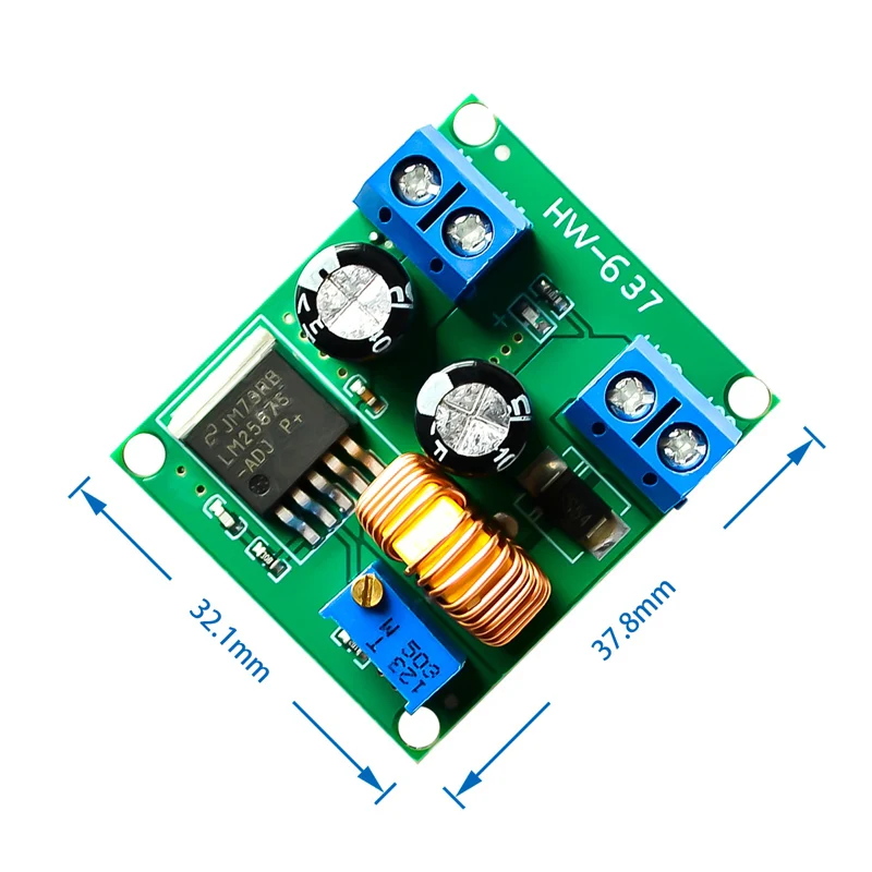 LM2587 DC-DC 3V-35V To 4V-40V Step Up Power Module Boost Converter 12v 24v to 5v преобразователь напряжения 19v -