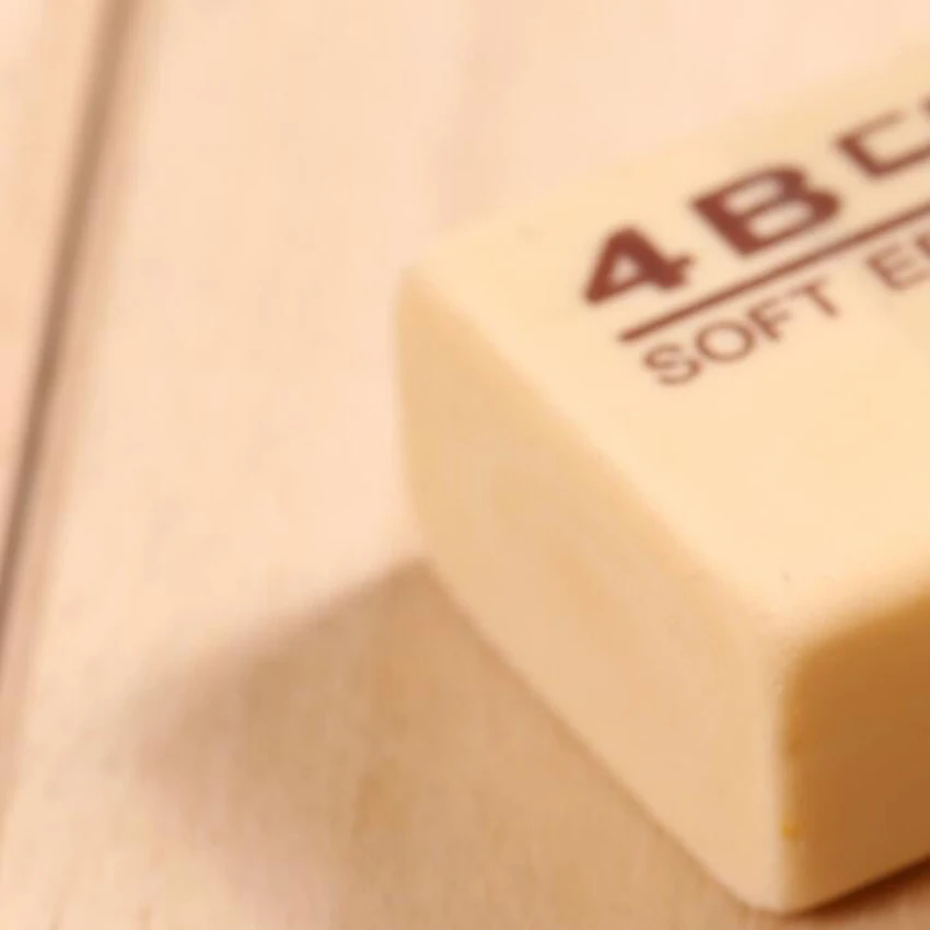 1 шт. 4B супер мини маленький бежевый рисования очиститель дизайн резиновой