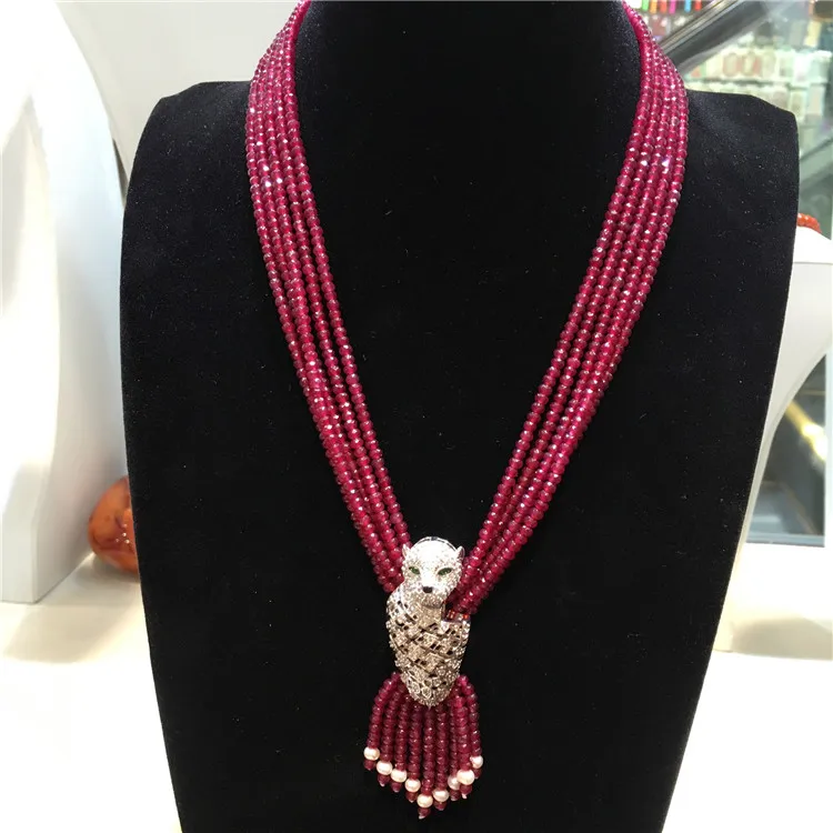 

Женская модная обувь с головой леопарда застежки аксессуары для ручной работы фиолетовый камень ожерелье приветствуется пользовательские...