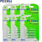 Аккумуляторы PKCELL ААА, 1,2 в, 850 мА  ч, 24 шт.3 карты