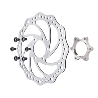 high quality mtbroad disc brakecyclocross bike brake disc48mm 6 boltcenterline 160mm brake rotorwith screws