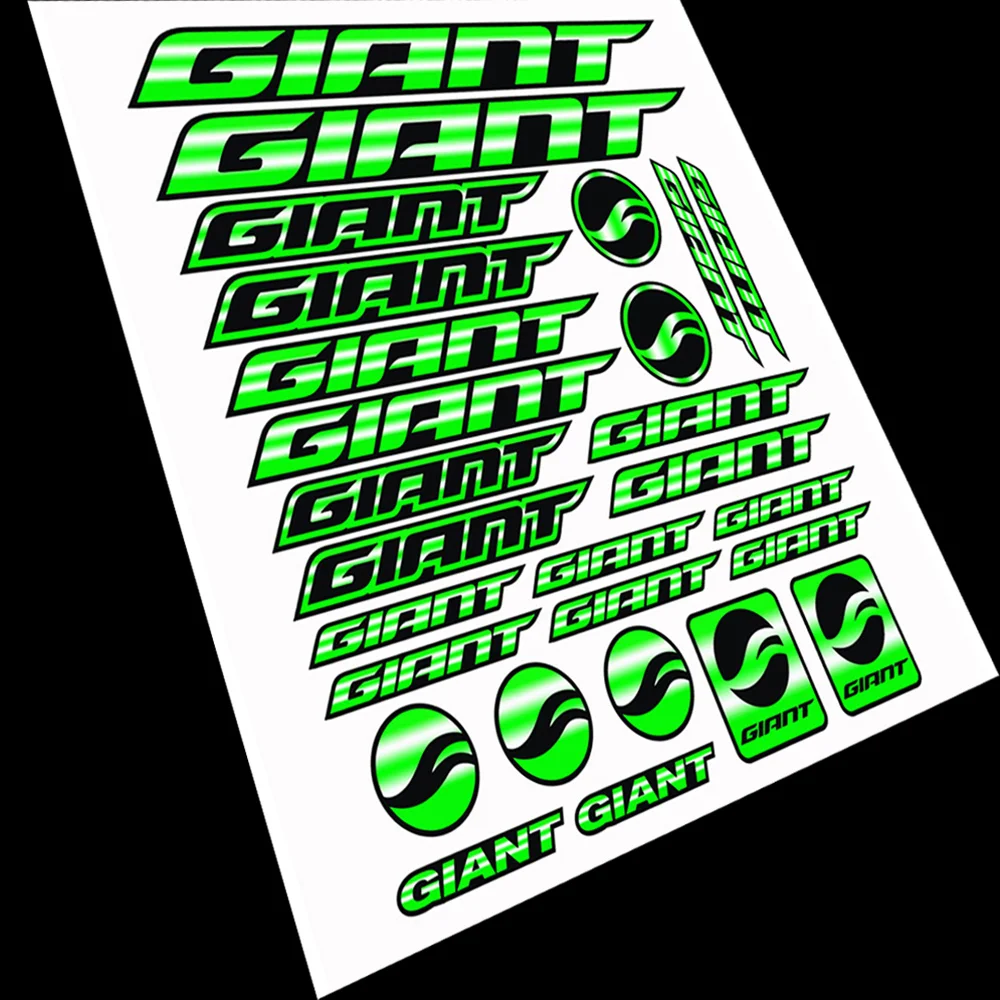 Совместим с гигантской печатью графическая наклейка на раму велосипеда Набор