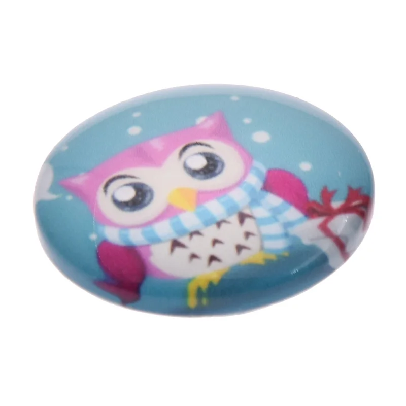 70 шт./лот 25 мм мозаичная печатная картина стекло полукруглый купол Кабошоны