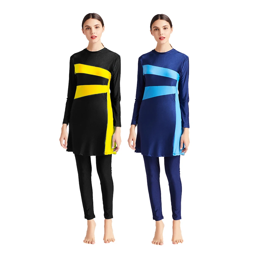 Новинка скромный Буркини мусульманский женский хиджаб одежда для плавания