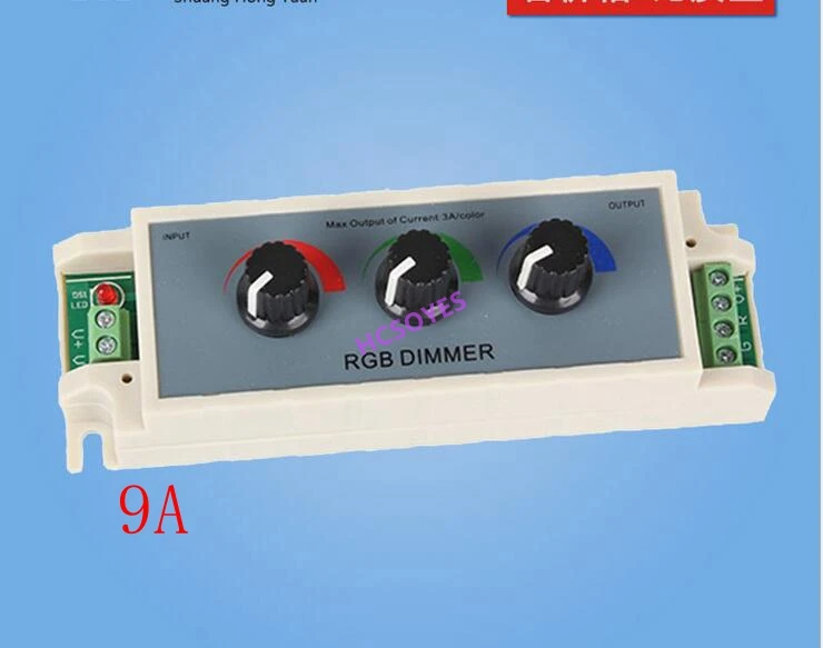 DC12V-24V 8A/9A ШИМ ручка ручного 3key rgb светодиодный диммер для 5050 Светодиодная лента RGB светодиодный модуль светодиодный строка аксессуары диммеры переключатель