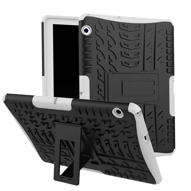 Dazzle Heavy Duty Impact Hybrid Armor Kickstand Жесткий Чехол для Huawei MediaPad T3 10 AGS W09 L09 L03 9 6 дюймов