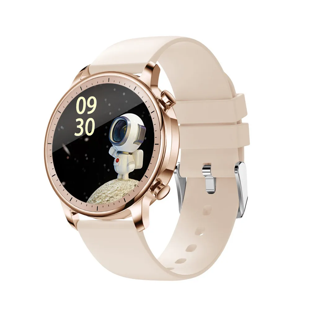 

For Android Ios Heart Rate Blood Pressure Weather Forecast Sleep V23 Smart Watch 1.3 Inch Screen Heart Rate Sports Wristwatch