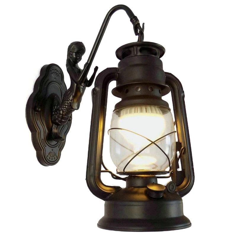 Декоративный светильник для ванной комнаты настенный с аппликацией спальни