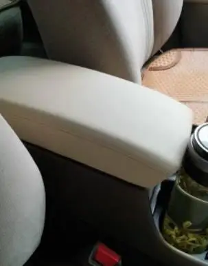 Чехол из микрофибры и кожи для центрального подлокотника Honda Accord 6 го поколения 1999