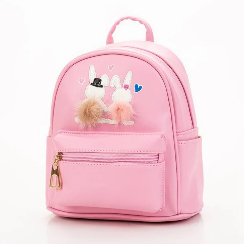 Heopono/Лидер продаж Модный рюкзак из искусственной кожи с рисунком кролика Хорошее