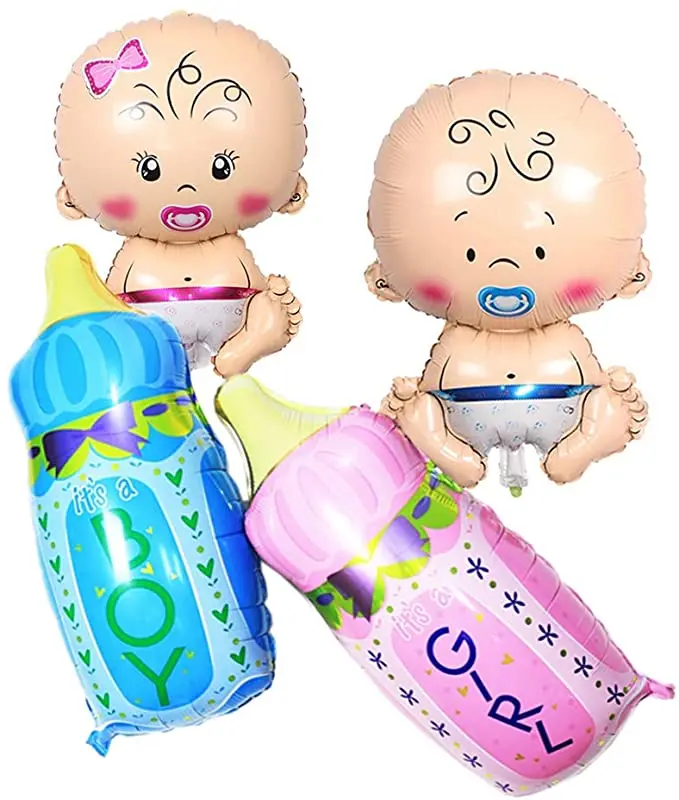 

Baby Party Balloon Foil Balloons Baby Shower Birthday GenderReveal Netural Party Decoration Party Favors Supplie