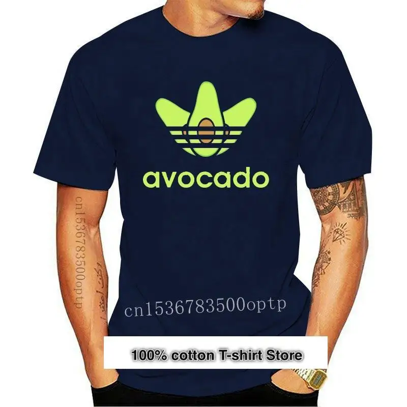 

Camisetas divertidas con estampado de aguacate para hombre, camisetas de manga corta con estampado de fruta, Tops para adultos
