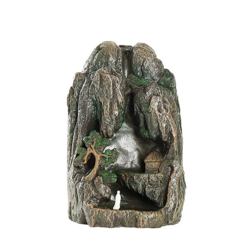 Горелка для благовоний Водопад из смолы креативная лампа ароматерапии домашний