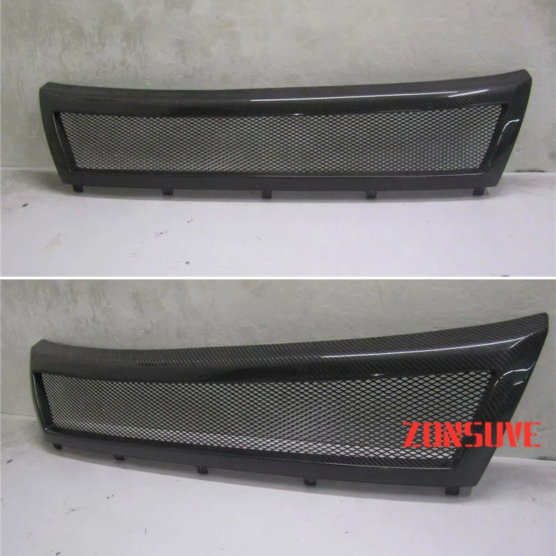 

Use For Suzuki Vitara 2016 17 18 Year Carbon Fibre Refitt Front Center Racing Grille Cover Accessorie Body Kit Zonsuve