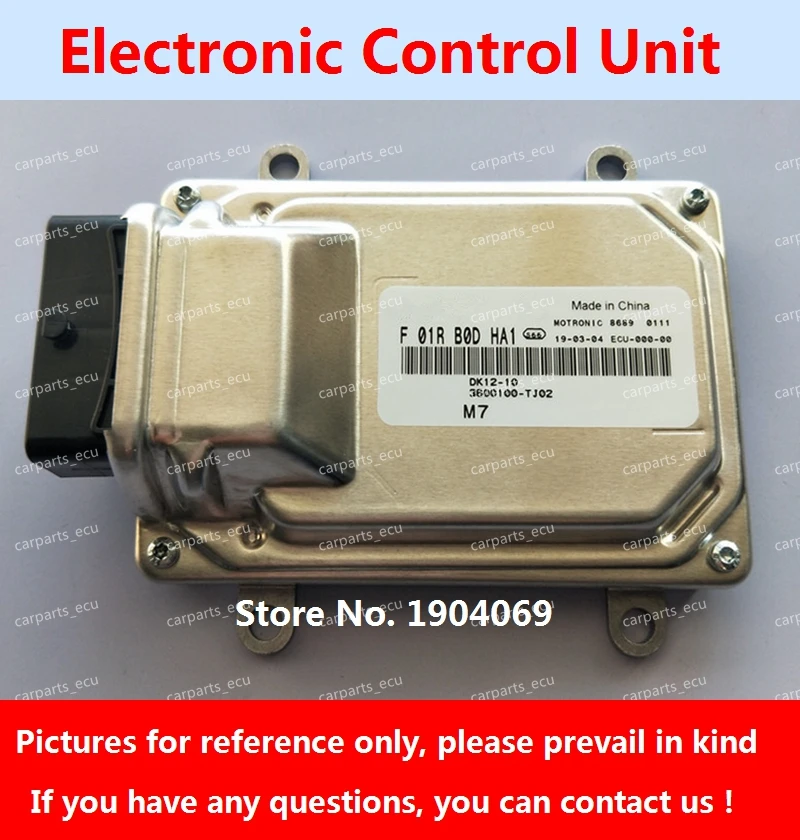 

F01R00DV58 F01RB0DV58 KY10 LJ469 M7 ECU Electronic Control Unit F01R00DEB9 3600100-CA26 F01RB0DEB9 For Dongfeng Sokon Car