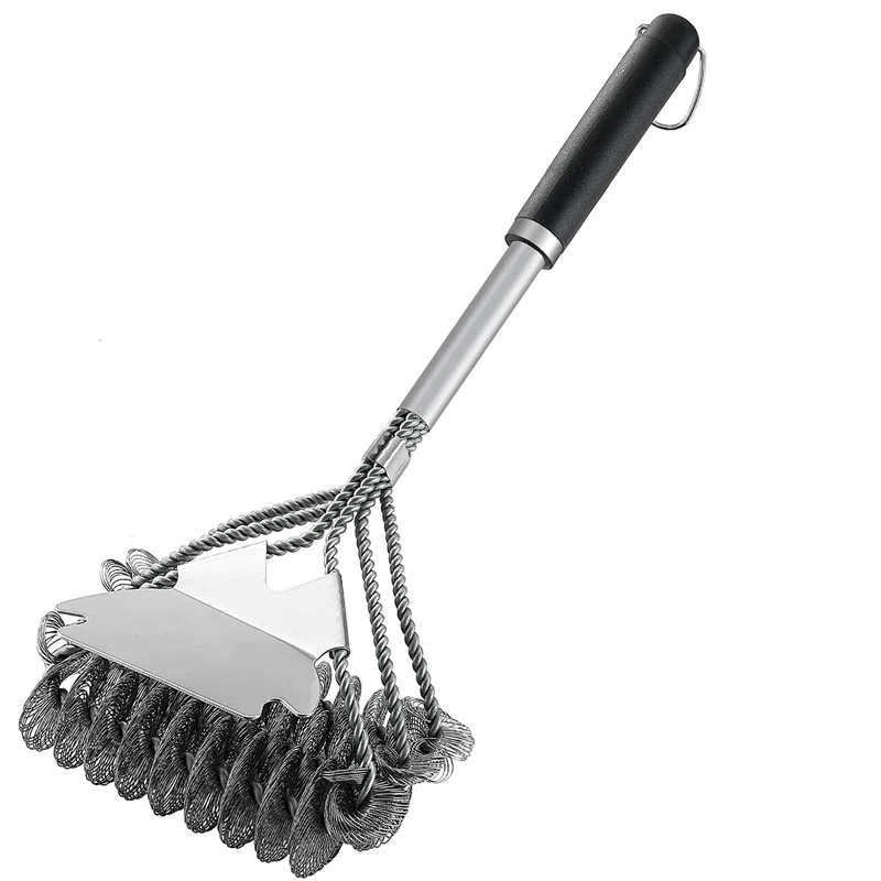 

Stainless Steel Grill Cleaning Brush For Barbecue Grill Bbq Cleaning Bbq Cleaner Barbecue Grill Wire Brush Kitchen Accessories