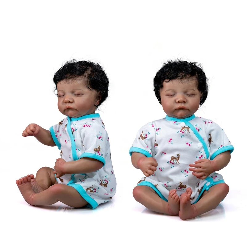 

Детская виниловая кровать Reborn для маленьких девочек, экологически чистые реалистичные приятные игрушки для младенцев