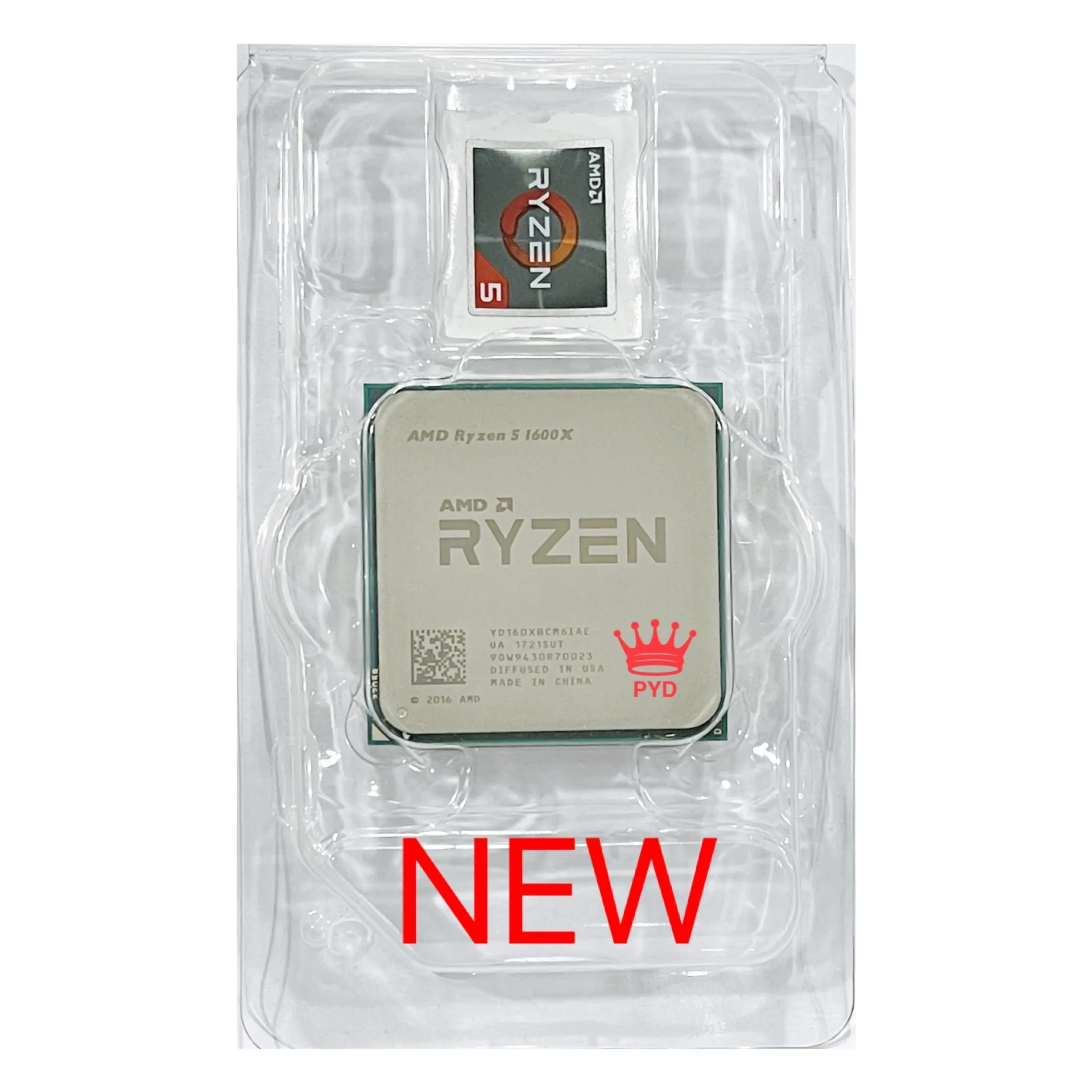 Процессор AMD Ryzen 5 1600X YD160XBCM6IAE 6 ядерный 12 поточный процессор 95 Вт L3 = 16 Мб разъем AM4 3