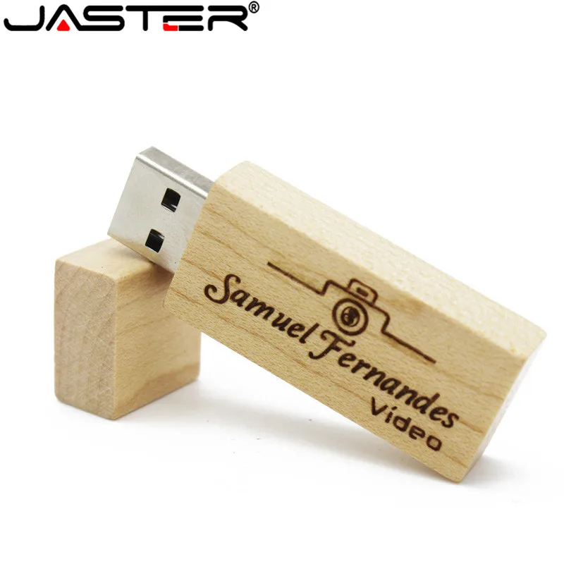 JASTER LOGOcustomized деревянный Usb флэш накопитель с логотипом клиента pendrive8GB 16GB 32GB U диск