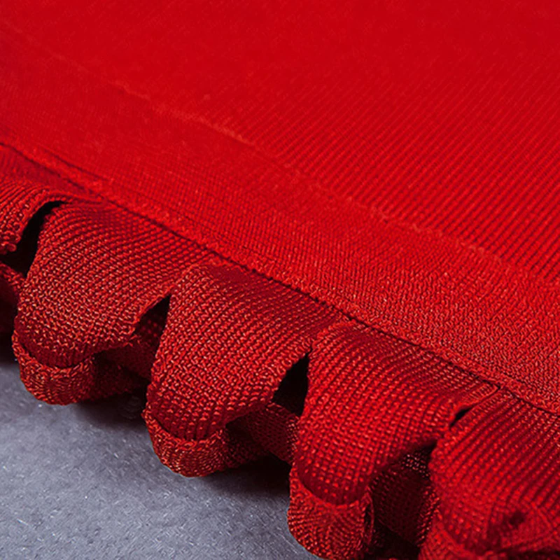 

CHICEVER Vintage Pencil Dress For Women O Neck Sleeveless High Waist Hollow Out Split Bodycon Dresses Female 2020 Summer Clothes